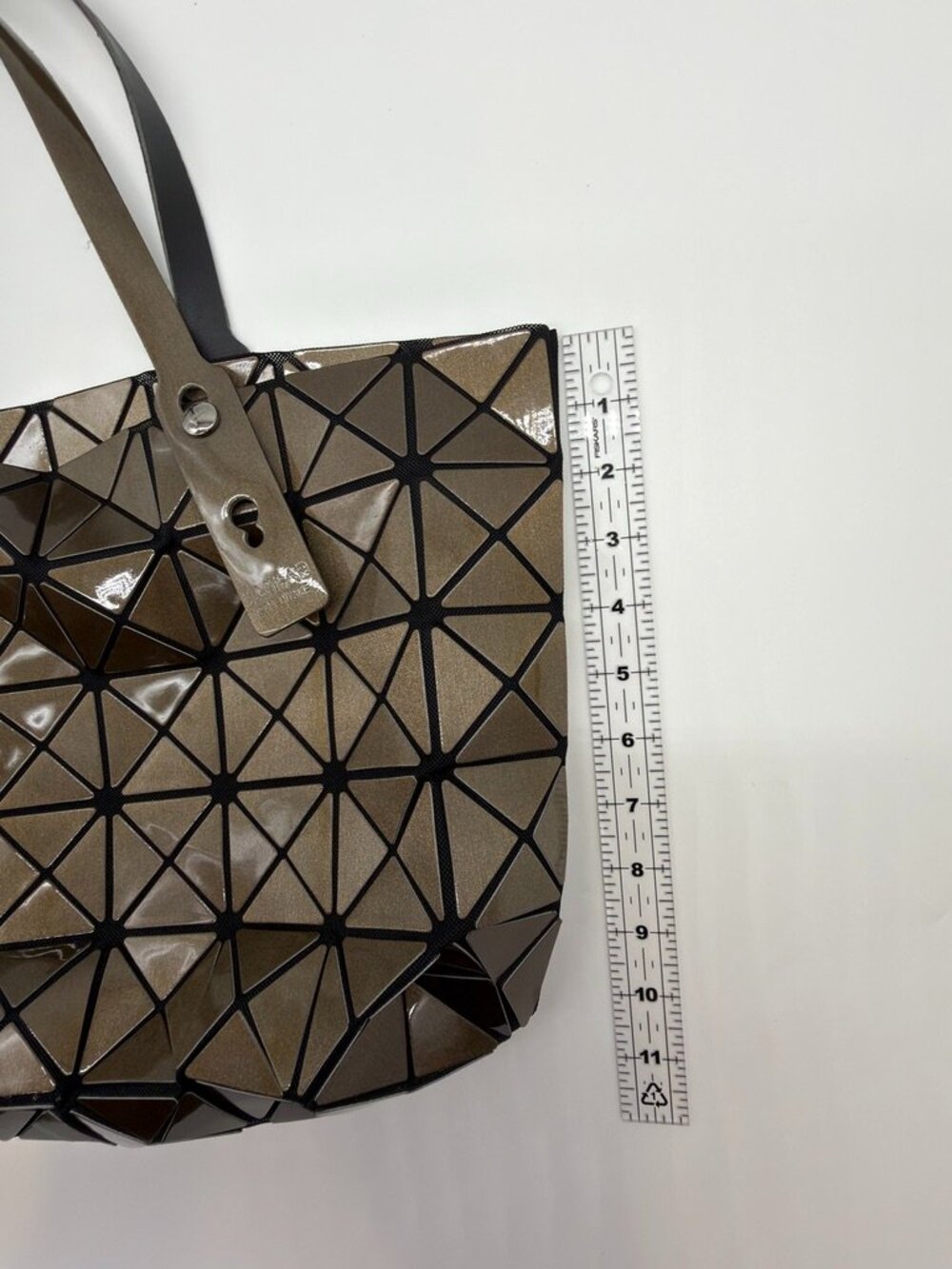 Issey Miyake BAO BAO Prism Tote Metallic Bronze - Picture 14 of 16